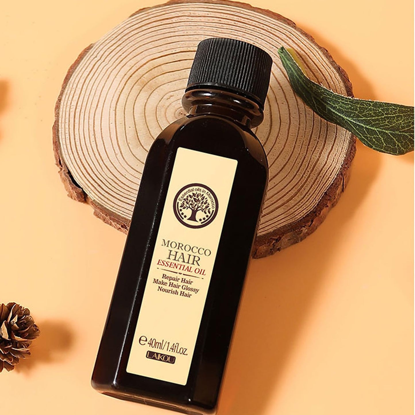 GEEWHILE Moroccan Argan Oil Hair Oil For Dry Damaged Hair Pure Moroccan Argan Oil for Hair, Moroccanoil Hair Oil Nourishes And Moisturises Dry Hair, Repairs, Smoothes Your Hair Suitable for All Hair