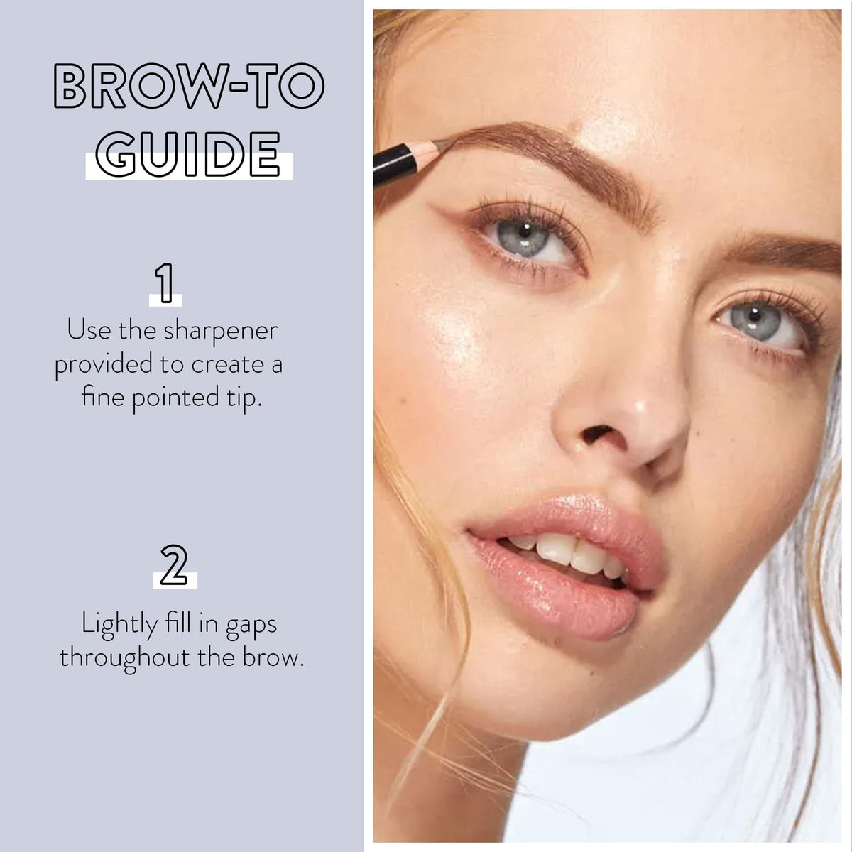 HD Brows Defined Brow Bundle | 1x Clear Brow Glue Setting Gel & 1x Brow Defined Vamp Eyebrow Pencil | Long-Lasting Brow Gel with Lamination Effect & Precision Eyebrow Pencil for Defining, Shaping, and Filling