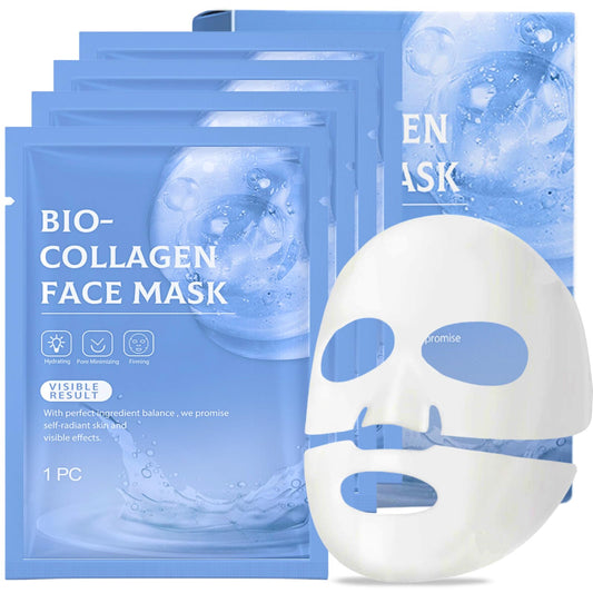 IZBEAUVO 7PCS Bio Collagen Face Mask, Biodance Collagen Mask Overnight, Biodance Bio-Collagen Real Deep Mask, Collagen Face Mask For Hydrate, Brighten, Shrink Pores (7)