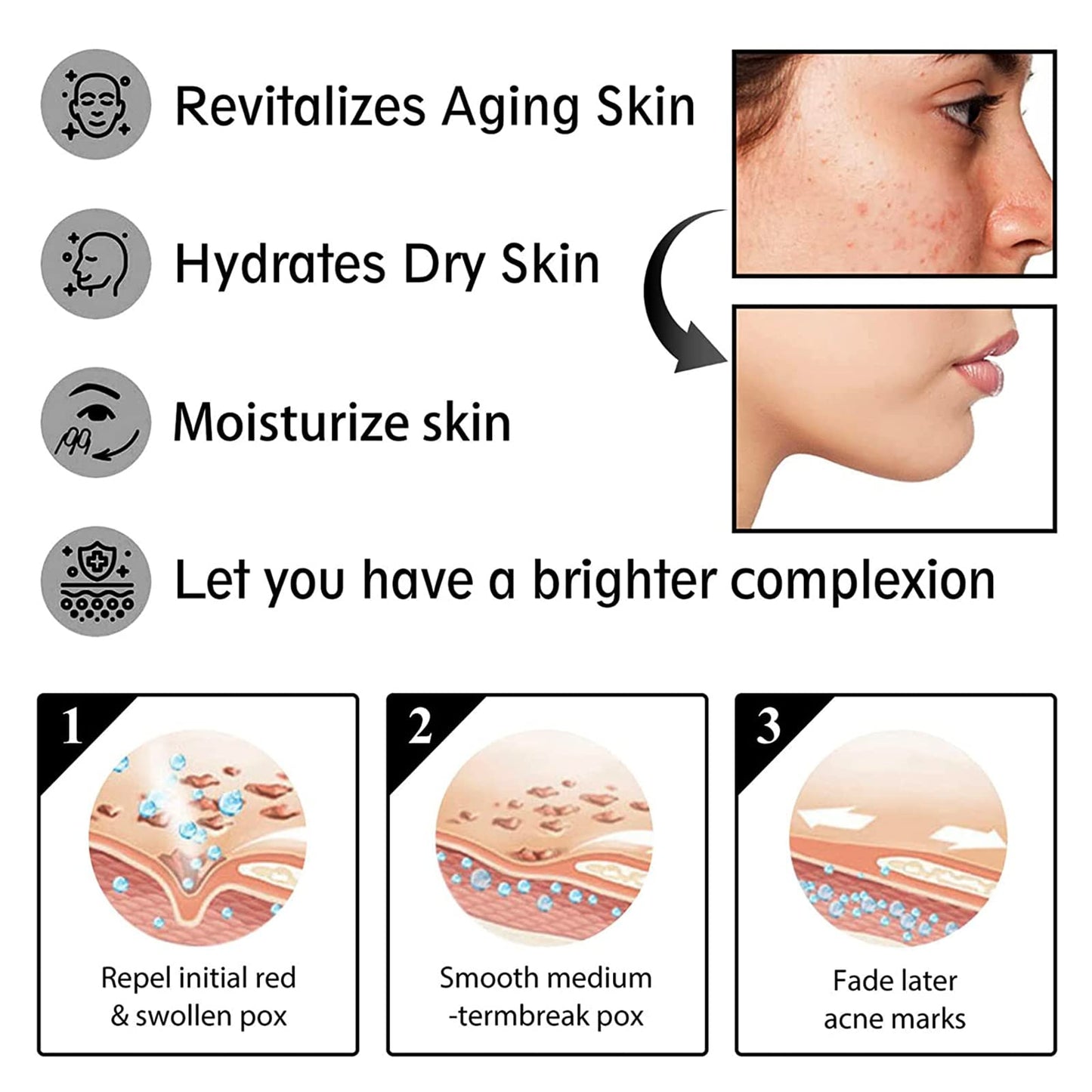 Snail Mucin Repair Cream,Advanced Snail 92 All in one Cream,Snail Cream,Snail Secretion Moisturizer,Snail Collagen Lifting & Firming Cream,Facial Repair Whitening Brightening Serum 100g