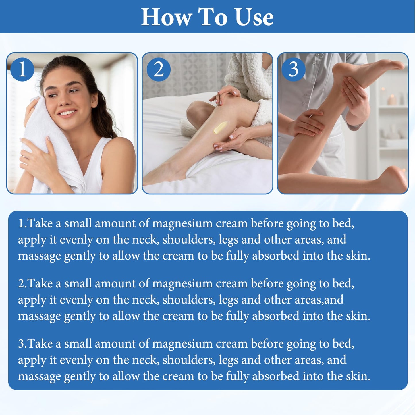 MADGININE Magnesium Butter Natura Magnesium Cream, Magnesium Cream for Muscle Relaxation & Sleep Support, Magnesium Soothing Sleep Cream Moisturizing Body & Skin (90g)