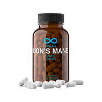 Charava Lions Mane Mushroom 1000mg (Organic) - 30 Servings - Lion's Mane Supplement - Lion's Mane Mushrooms Extract