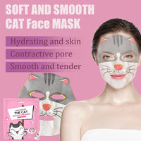 Sheet Mask - Face Mask Set for Teenage Girls - Fun Animal Printed Sheet Face Masks - With Tiger and Cat Easy Use Face Mask Gift Set - Hydrating, Brighten, Soothe - Face Masks for All Skin Types (10)