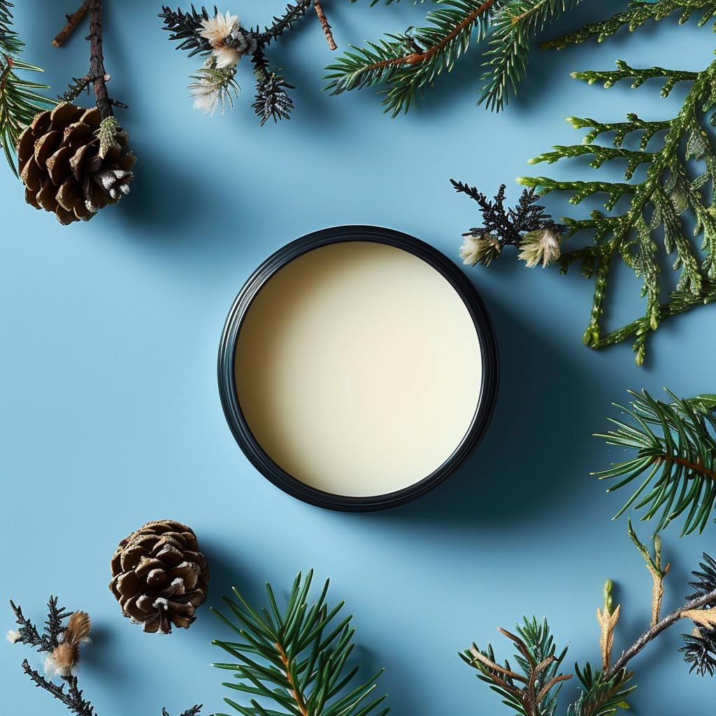 Origin - Organic Beef Tallow Skin Care. Whipped cream balm for adults and baby. Barrier skin food for dry skin eczema rosacea menopausal. (Cedarwood, Juniper, Fir needle, Sandalwood)