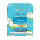 Hydra Care Coconut and Aloe Moisturizing Light Cream for Dry and Dehydrated Skin Bielenda