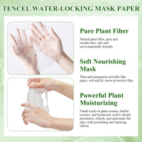 wimony 12pcs Moisturising Sheet Face Mask, Sheet Masks Multipack for Purely Natural Plant and Fruit Organic Extracts Moisturizing Repairing, Face Masks Skincare Sheet with Firming Brightening