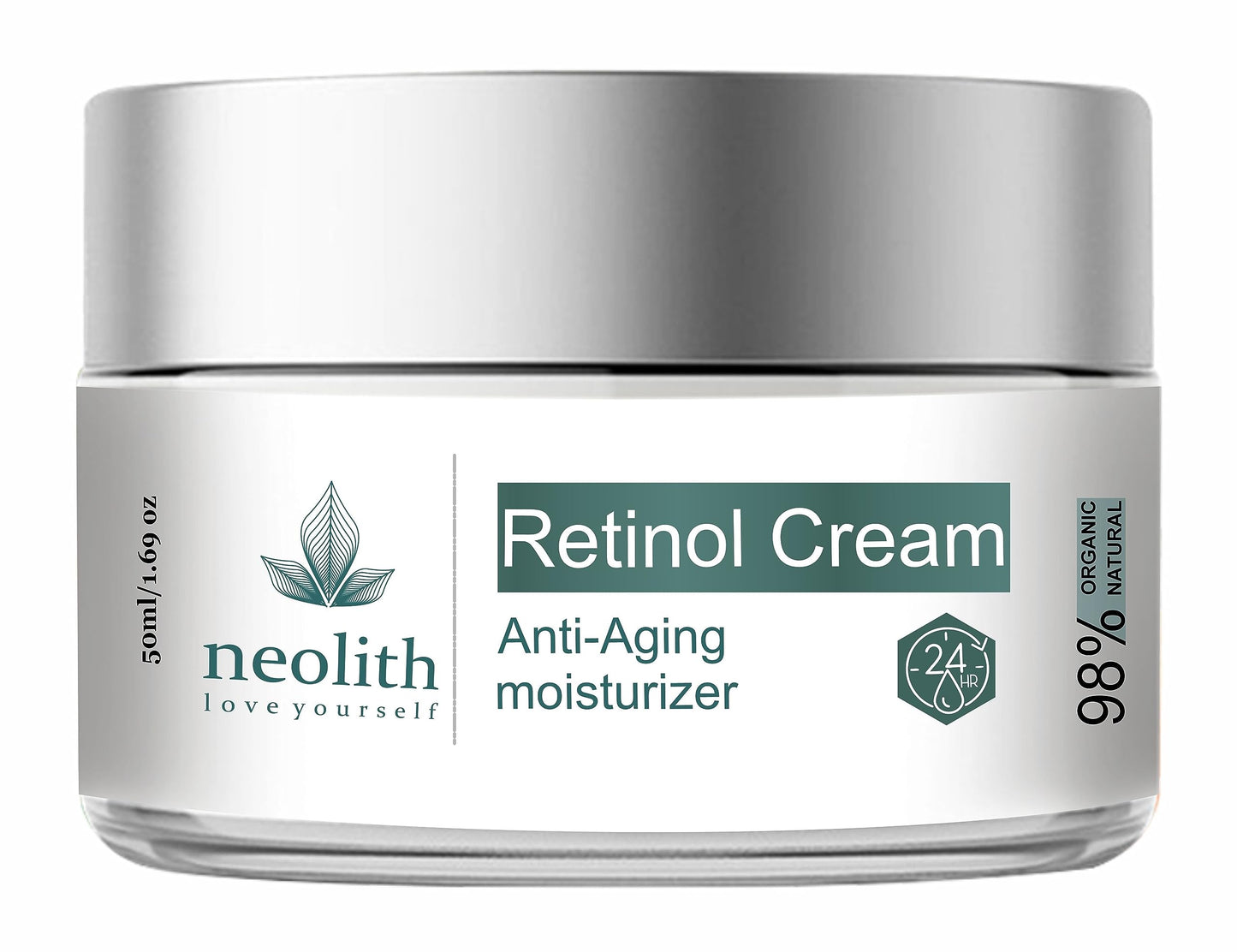Neolith Retinol Advanced Moisturizer Cream for Face, Body, Hands | Wrinkle repair, Boost skin firmness, Enhances skin tone | 50 ML