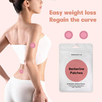 TMYIOYC Bobbihealth Lab Weightless Patches, Healthy Shape Support, Botanical Plant - Based Formula with Berberine Extract, Pomegranate Extract, Cinnamon Extract, 60 Vegan Patches, Metabolic Balance Patche