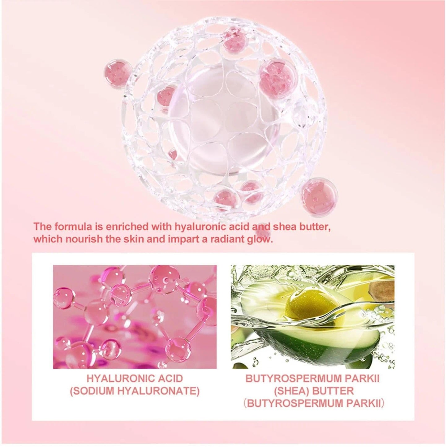 OunTechGlory Dark Circle Correcting Concealer in Light Pink Vegan Cream - Cruelty-Free Makeup