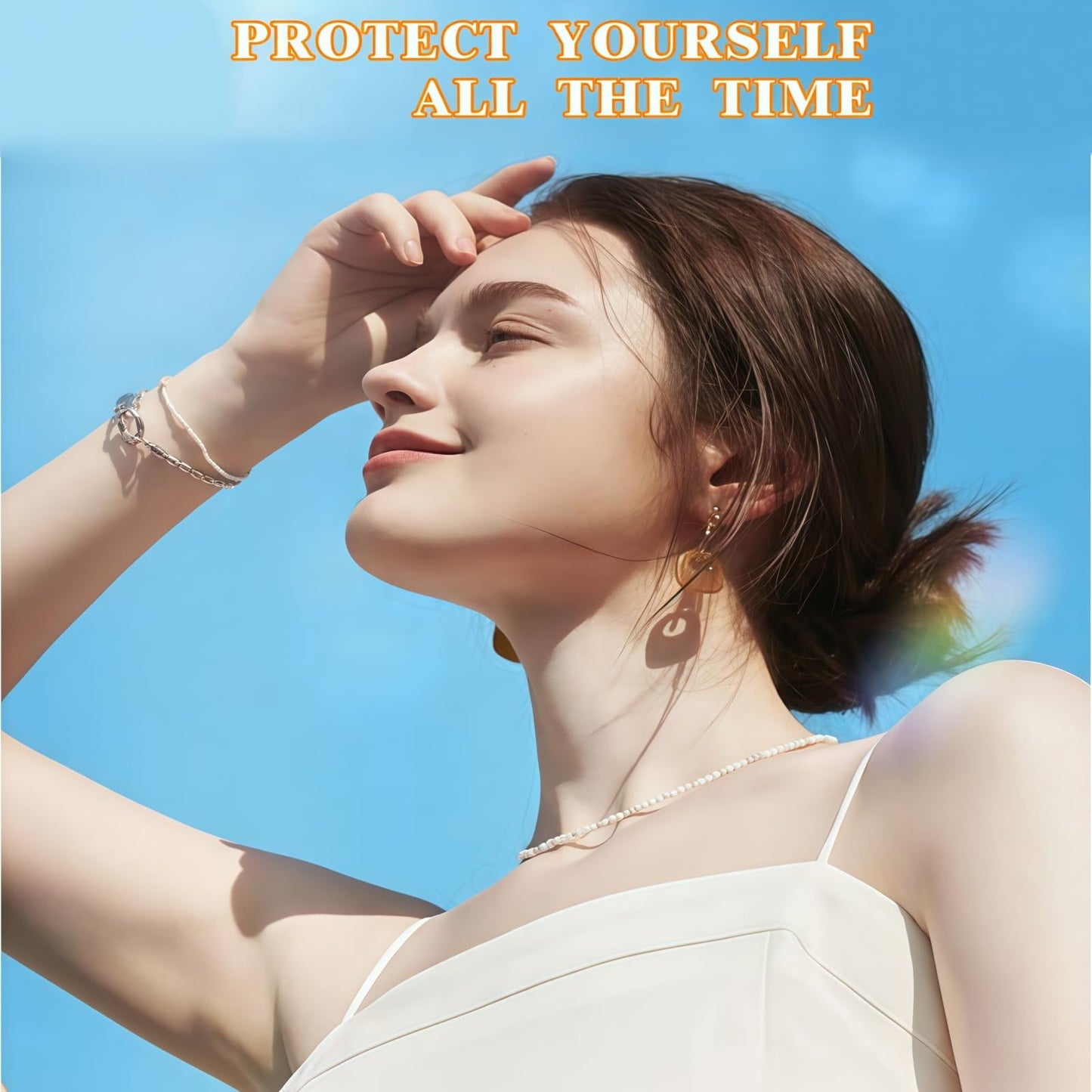 QinZiEn 30 Pieces Of Mini Sunscreen Travel Size,Mini Sun Cream,Face Sun Cream,All Day S-un Cre-am,Travel Su-n Crea-m,Ultra Light Uv Protetion M-ini Su-n Cr-eam,Mi-ni S-un Cre-am Tra-vel Size,Spf 50 Face
