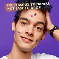 AUSLKA Pimple Patches (300 Patches),Hydrocolloid Patches,Spot Stickers with Star Shaped,Facial Stickers,Pimples, Blemishes, Zits for Face