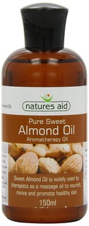 (3 Pack) - Natures Aid - Almond Oil | 150ml | 3 Pack Bundle