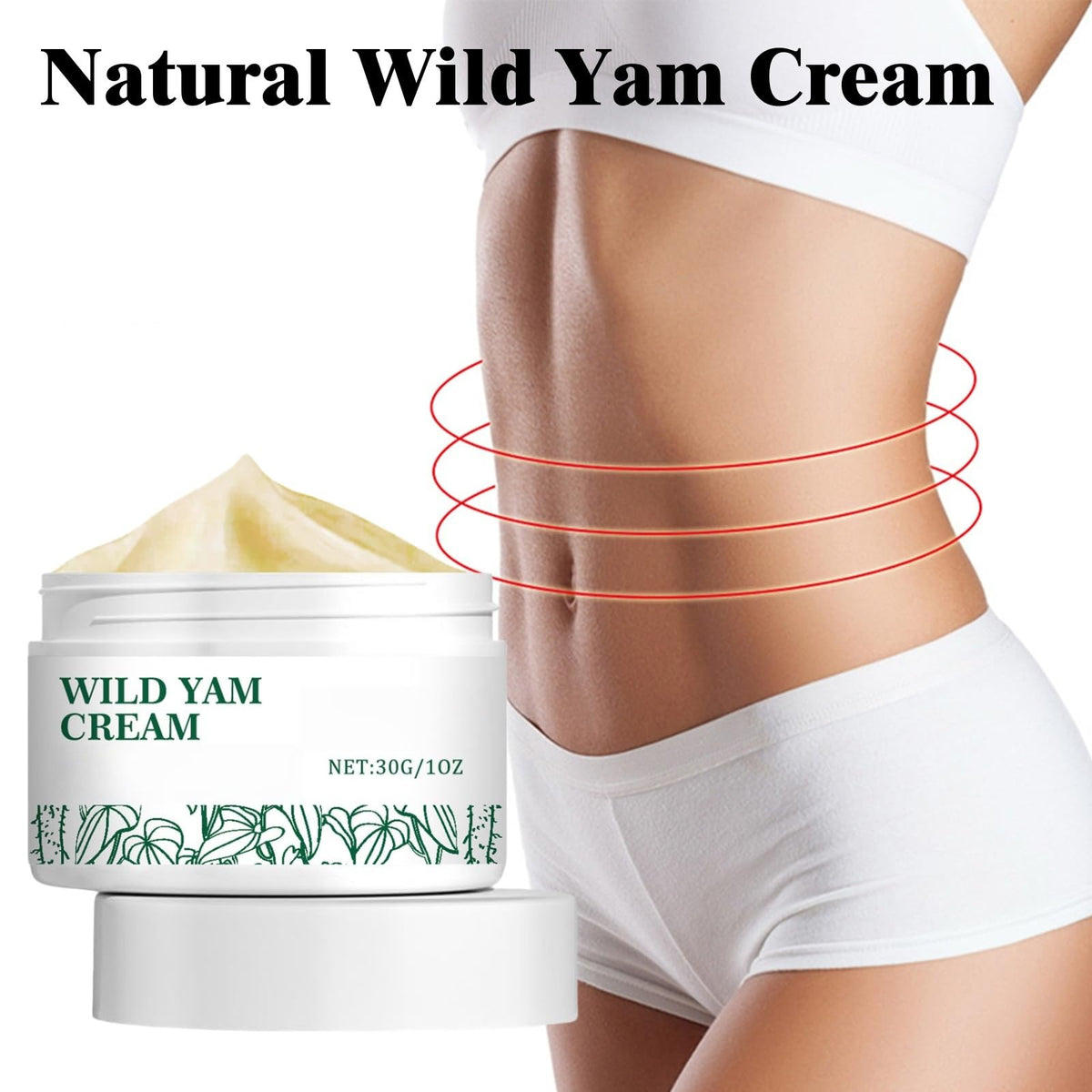 ShengQiu Wild Yam Cream,Wild Yam Cream for Hor/mone Balance,Wil-d Y-am Cr-eam for Meno/pause Relief,Wil/d Y/am Balancing Cre-am,W/ild Ya/m Root Crea-m Skin Moisturizer Women,Meno/pause Cre/am for Mens/trual