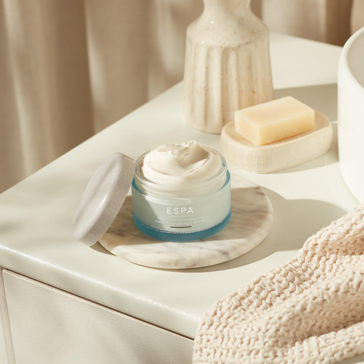 ESPA | Tri-Active™ Regenerating Smooth & Firm Body Butter | Bio Retinol & Sea Moss | Hydrates, Radiates & Tones | Menopause-friendly