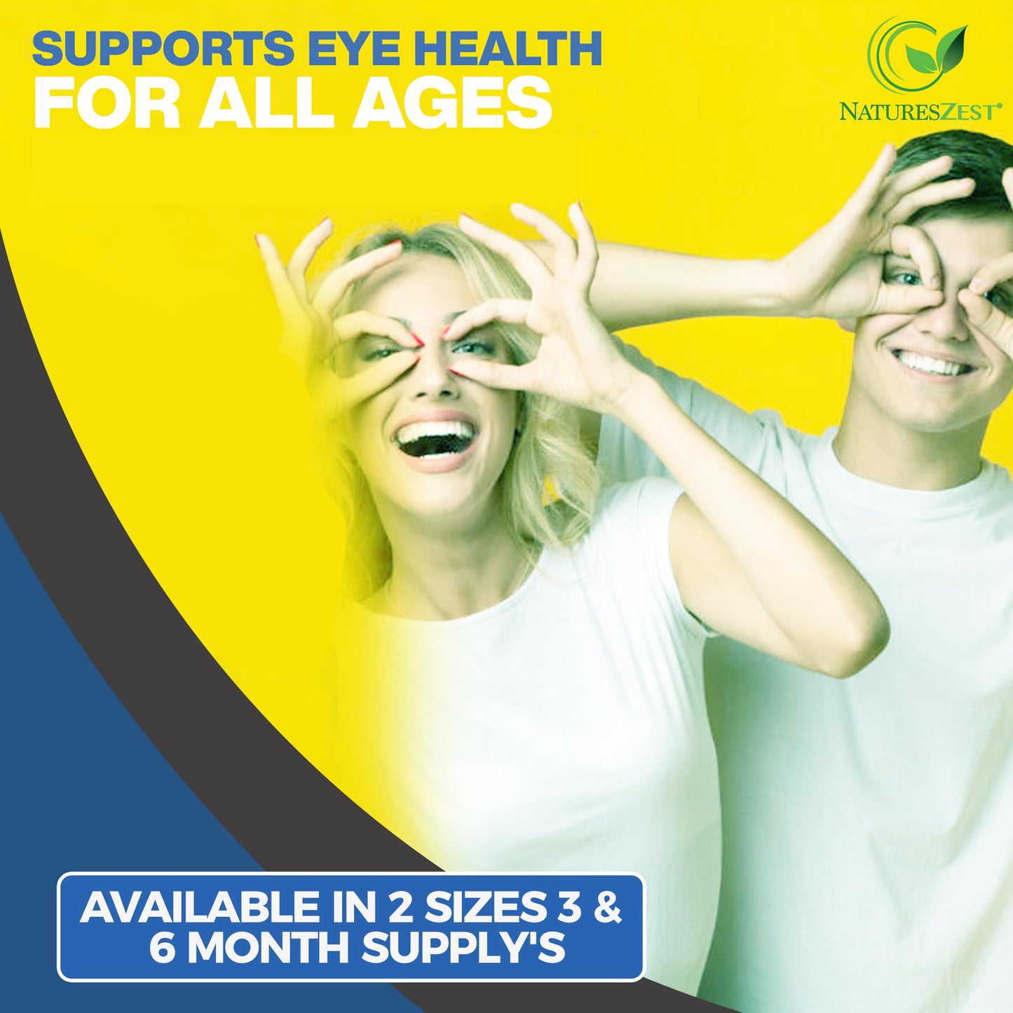 Macu XL - Lutein and Zeaxanthin Supplement - 3 Month Supply with Meso Zeaxanthin, Bilberry Extract, Vitamins A, B12 & Zinc, 90 Vegan Capsules - Eye Supplement for Vision Health – Eye Vitamins