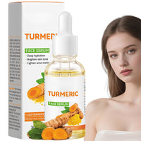 Beauthink Turmeric Oil Facial Serum -moisturises and Illuminates, For All Skin Types Fades Dark Spots, Evens Skin Tone, Boosts Radiance, and Deeply Hydrates Face Essence 30ml