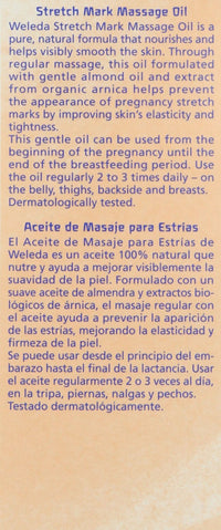 Weleda WELEDA (UK) Stretch Mark Massage Oil 100ml (Pack of 1)