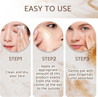DOOCECIY Luminous Eye Corrector SPF 41, Eye Cream for Dark Circles Puffy Eyes, Anti Wrinkle