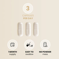 Advanced Collagen Complex | 1593mg Vitamin Boosted Complex for Glowing Hair, Skin & Nails | 90 High Strength Capsules | Premium Bovine Supplements for Women & Men, Made in The UK