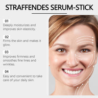 ISBEAUSOLS Flysmus Collagen Peptides Firming Serum Stick,Retinol Luxurious Collagen Firming Cream,Anti Aging Peptides Face Moisturizer,Face and Neck Firm ing Stick for Tightening Sagging Skin (2pcs)