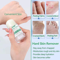 NLFOX 42% Urea Foot Cream - Heel Balm Foot Cream for Cracked Heels and Dry Skin - Urea Cream for Very Dry Feet and Hands - Foot Moisturiser Stick for Calluses and Hard Skin Repair Smooth