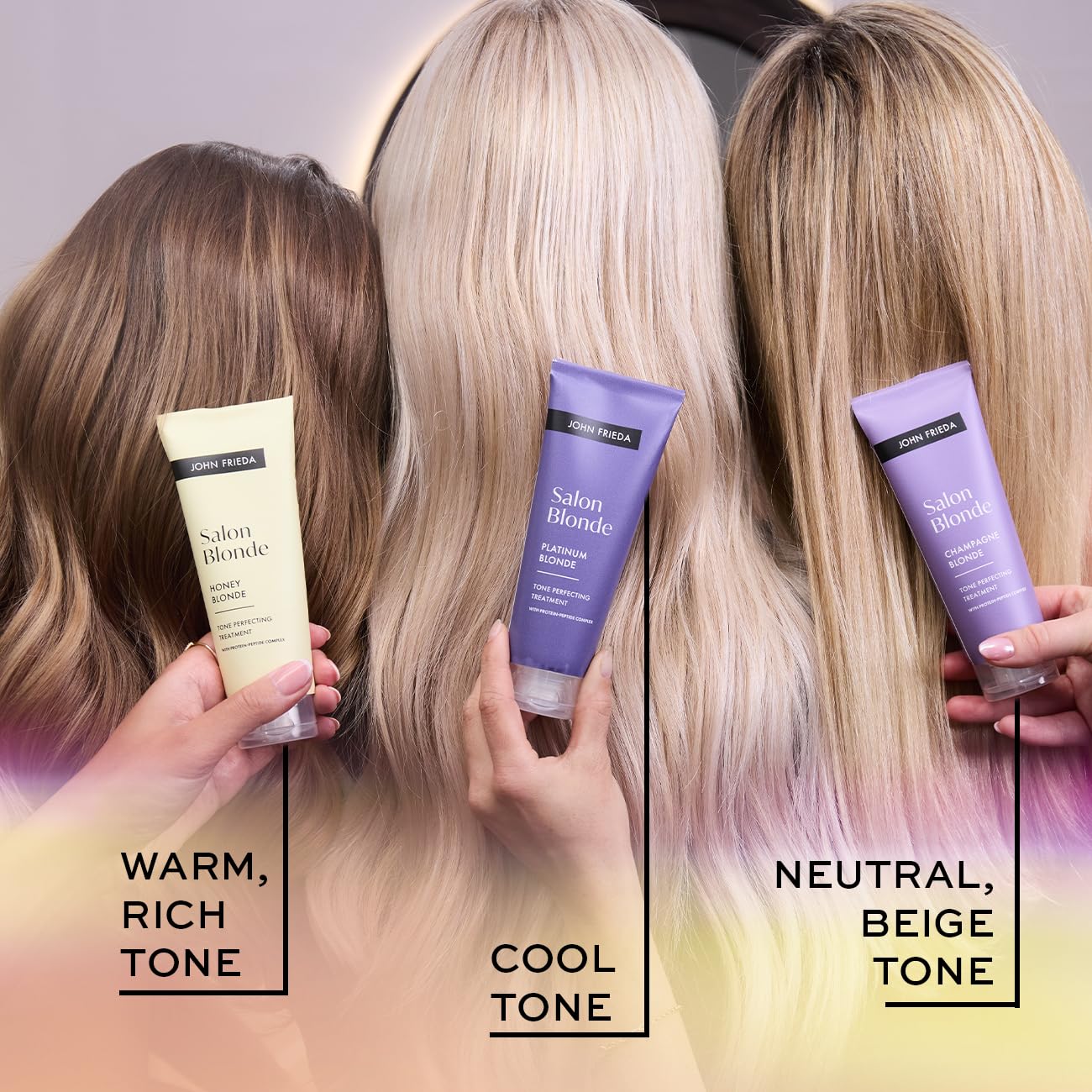 John Frieda Salon Blonde Tone Perfecting Treatments Honey 120ml