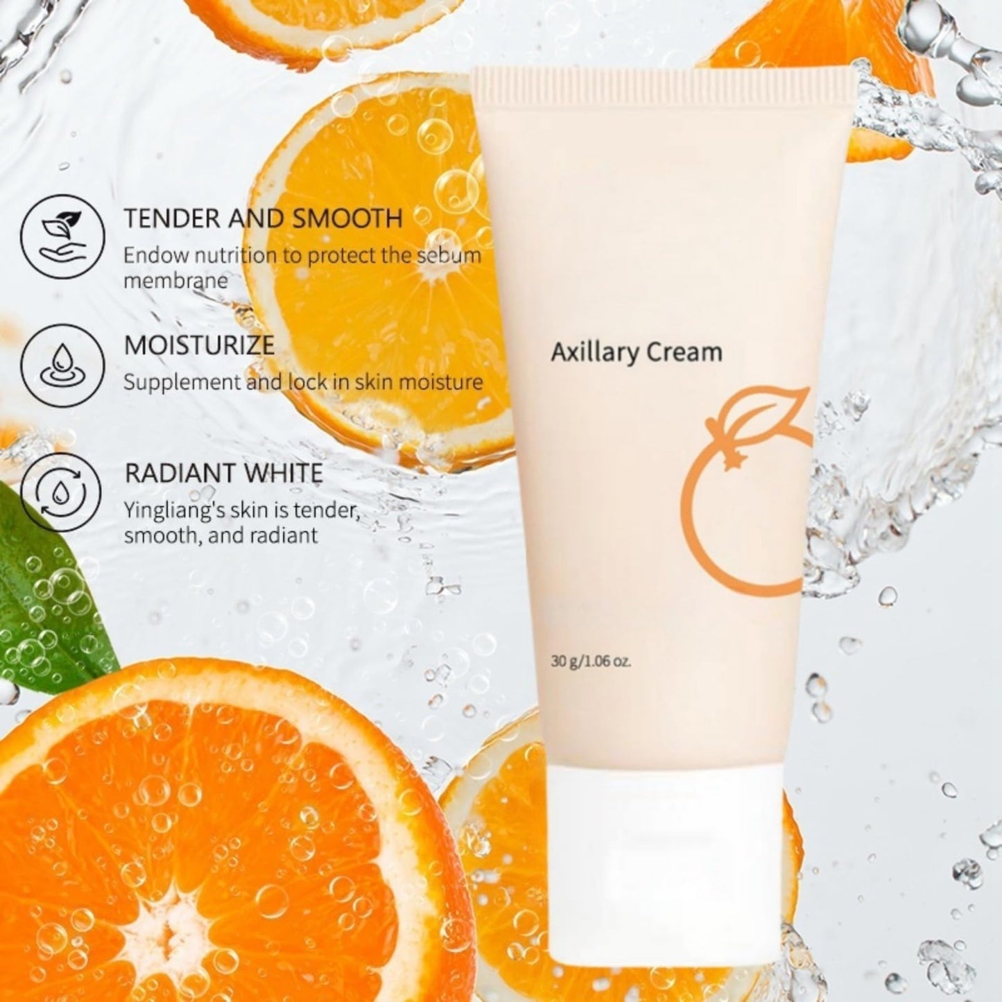 Kojic Acid Underarm Whitening Cream,Skin Bleaching Cream,Korean Skin Care for Armpits,Knees, Inner Thighs,Women Armpit Lightening Cream,Quickly Absorb & Reduce Odor,Smoothing,Whitening Lotion