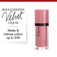 BOURJOIS Bourjois Rouge Edition Velvet Liquid Lipstick 11 So Hap’pink Pinks, 6.7ml