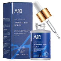 ANAI RUI ANAiRUi Matrixyl 3000 & Argireline Anti-Aging Face Serum with Peptide, Hyaluronic Acid, Against Wrinkles, Boost Collagen & Hydrate Skin | Fast-Absorbing Formula for Mature & Dry Skin | 30ml