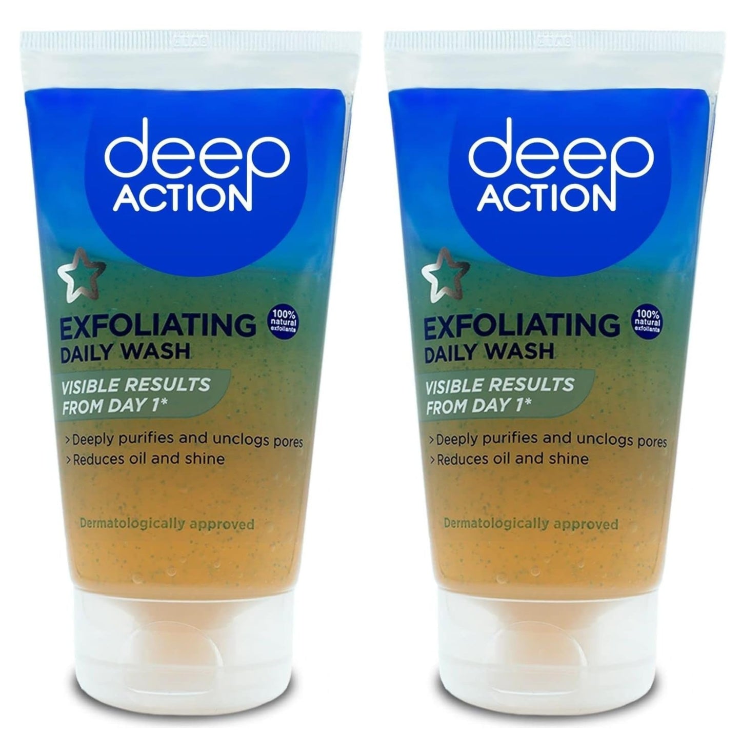 Generic Salicylic Acid Exfoliating Face Wash (Pack of 2) – Clearer Skin from Day 1 | Unclogs Pores, Controls Oil & Shine | Cruelty-Free & Dermatologist Approved