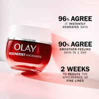 Olay Regenerist Niacinamide Day Cream Face Moisturiser, Skincare with Niacinamide 99% Purity and Antioxidant Vitamin E. Anti Aging Skin Care: Renews, Firms and Hydrates. 50ml