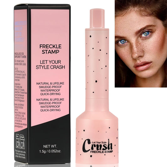 Ruojiar Freckle Stamp Pen,Ma/gic Fake Freckles Tatto Marker,Natural Lifelike Freckle Makeup Pen,Spot Stamp Pen,for All Skin Tones,Waterproof&Sweat-Proof,Long-Lasting Effect,Smudge-Proof,Natural Ingredients