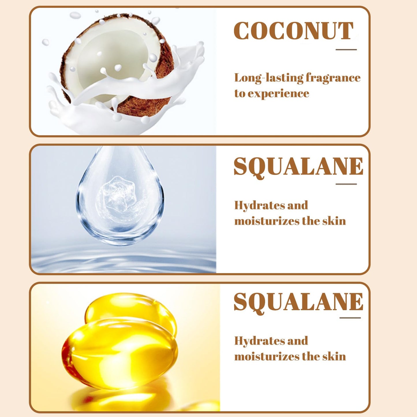 Generic Coconut Oil Serum for Deep Hydration and Barrier Repair Glow Enhancing Face Oil with Lightweight Fast Absorbing Texture Vegan Gentle Multi Purpose Skincare for Women