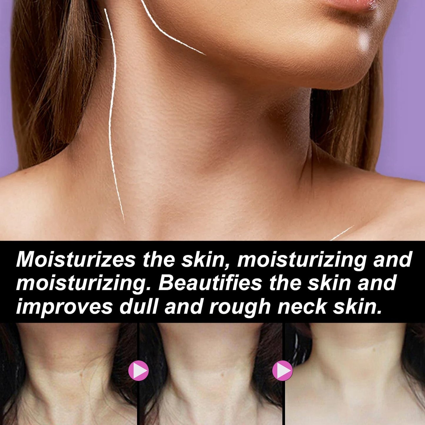 Neck Firming Cream,Neck Tightening Cream,Collagen Neck Cream,Neck Firming Cream Tightening Lifting Sagging Skin,Anti Wrinkle Cream for Women,Anti Aging Cream,Strengthen Neck Skin Tightening Cream,20g
