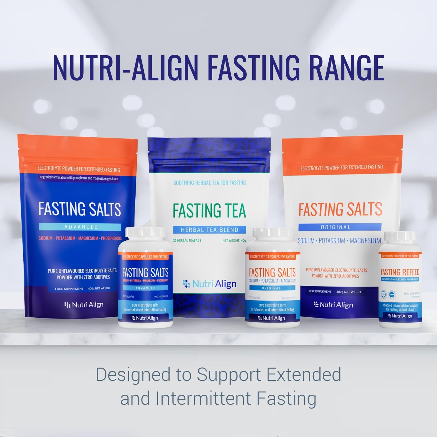 Nutri-Align Fasting Salts Capsules. 120 Capsules (Advanced)