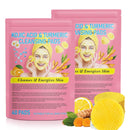 mercham 80pcs Turmeric Kojic Acid Cleansing Pads, Natural Plant Extract, Kojic Acid and Turmeric Cleansing Pads, Face Pads, Fades Dark Spot, Turmeric Cleansing Pads for Face, Suitable All Skin Types