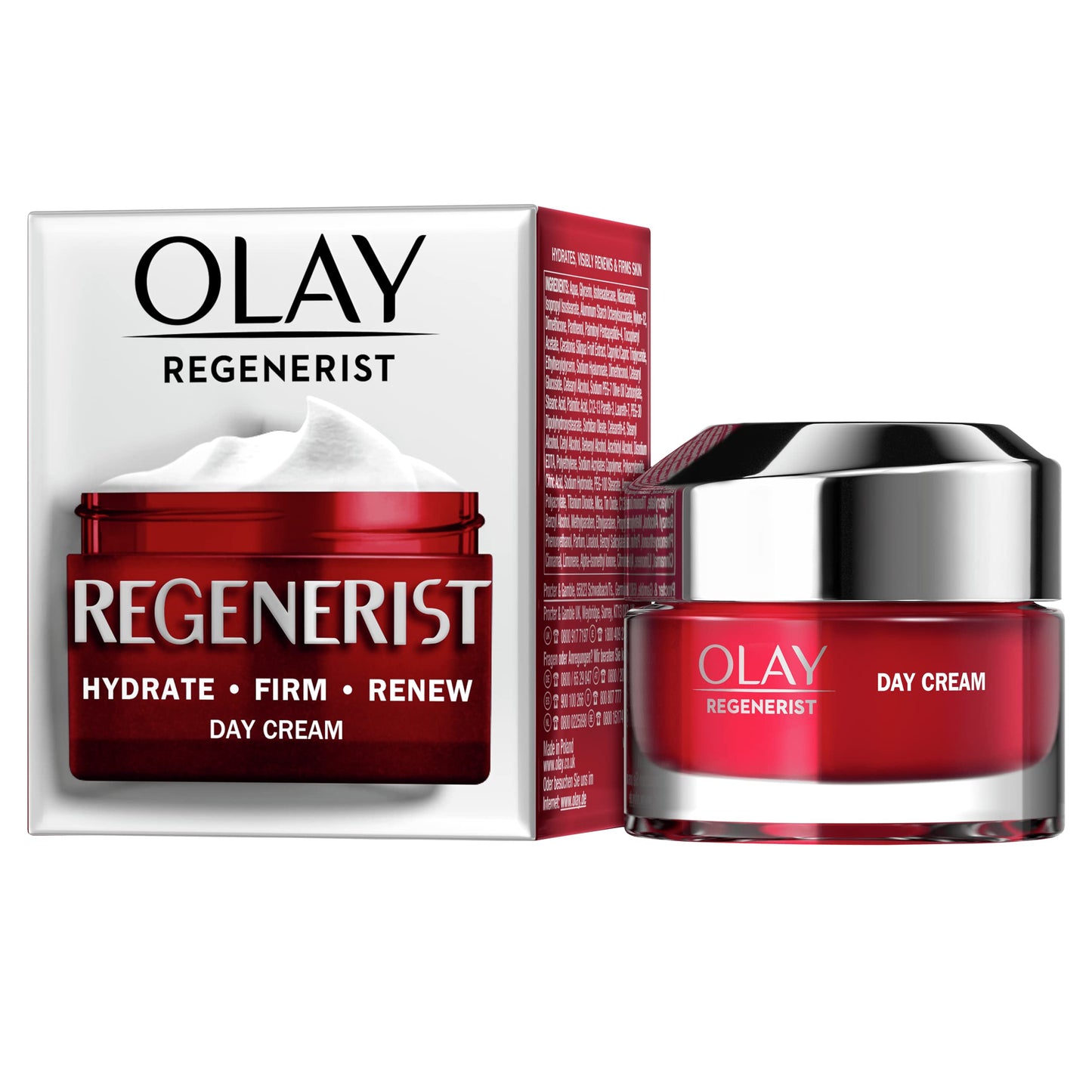 Olay Regenerist 3 Point Firming Anti-Ageing Cream Moisturiser, 15 ml