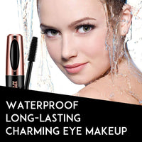 HZZYJ 4D Silk Fiber Lash Mascara, Waterproof, Longer & Thicker Lashes,No Clumping, No Smudging,Voluminous Eyelashes,Natural Smudge-Proof, Adds Length,Hypoallergenic Formula, Black(1pcs)