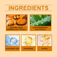 TBeautfave 2PCS Lumibalm for Under Eye Bags & Puffiness - Turmeric Retinol Eye Cream Stick - Hydrating Eye Balm Stick Reduces Fine Lines, Dark Circles, Anti-Aging Eye Brightener