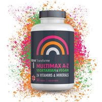 Transforme Multivitamins & Minerals Formula | 365 Tablets (Up to 1 Year Supply) | 24 Multivitamins with Iron and Minerals for Men and Women | Multivitamin Tablets Suitable for Vegans