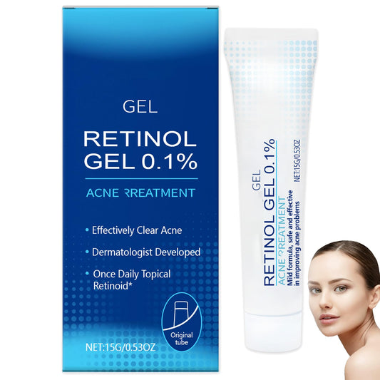 Retinol Gel,Retinol Acne Treatment Gel & Skin Soothing Cream,Retinol Moisturizer Cream,Spot Cre/am for Acne,Anti Acne G/el、