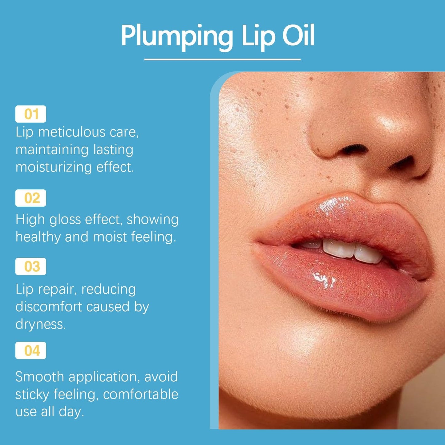 Xunzhi Spicule Plumping Lip Shot,Lip Plumper Extreme,L/ip Plump Lipstick,Liquid Microneedling Plumper Enhancer,L/ip Plumping Serum,Nourishing Li/p Serum Plump,Moisturizing Li/p Oil,P/lumping L-ip Oil,4ml