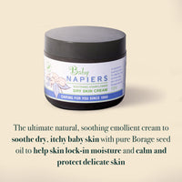 Baby Napiers Starflower Dry Skin Cream | Extremely gentle cream suitable for newborns | 100ML