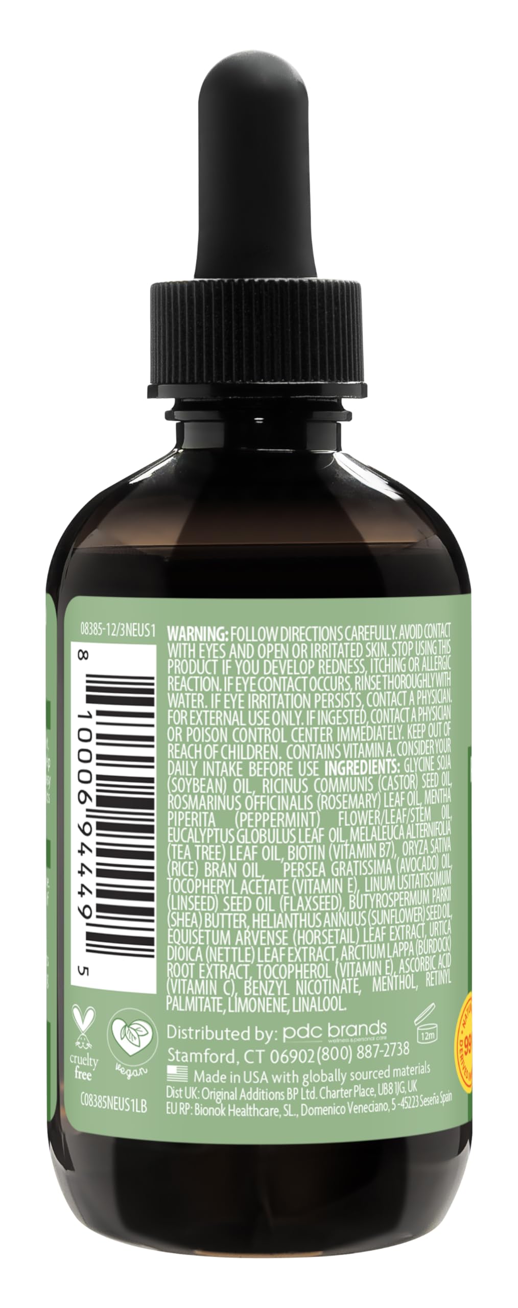 CANTU Strengthening Biotin-Infused Hair & Scalp Oil with Rosemary and Mint 95ml (Packaging may vary)