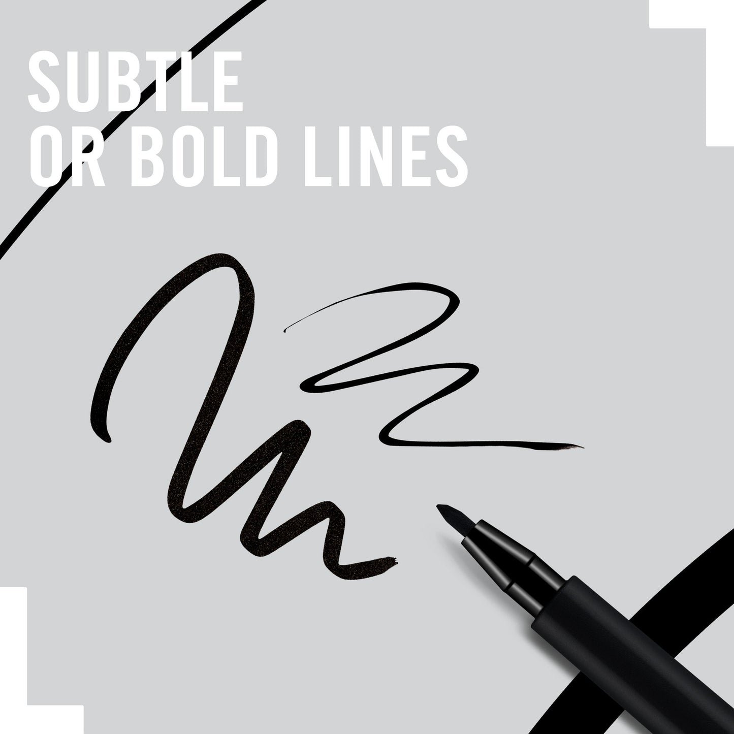 Rimmel London Scandaleyes Thick & Thin Eyeliner, Black, 1.1 ml