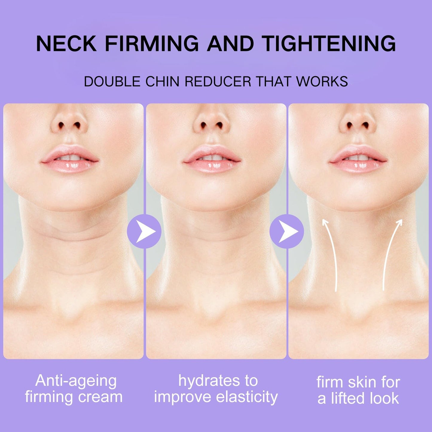 Trendyfave Neck Firming And Tightening, 120g Neck Firming Cream, Anti Wrinkle Cream with Vitamins E & C, Skin Tightening Cream, Neck Tightening Cream for Neck Tightening Lifting Sagging Skin