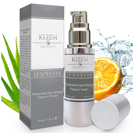KLEEM ORGANICS Kleem Organics Vitamin C Serum for Face with Hyaluronic Acid & Vitamin E - Firming Anti Aging Vitamin C Face Serum for Women to Boost Collagen, Reduce Wrinkles, Acne Spots, Dark Spots & Sun Damage