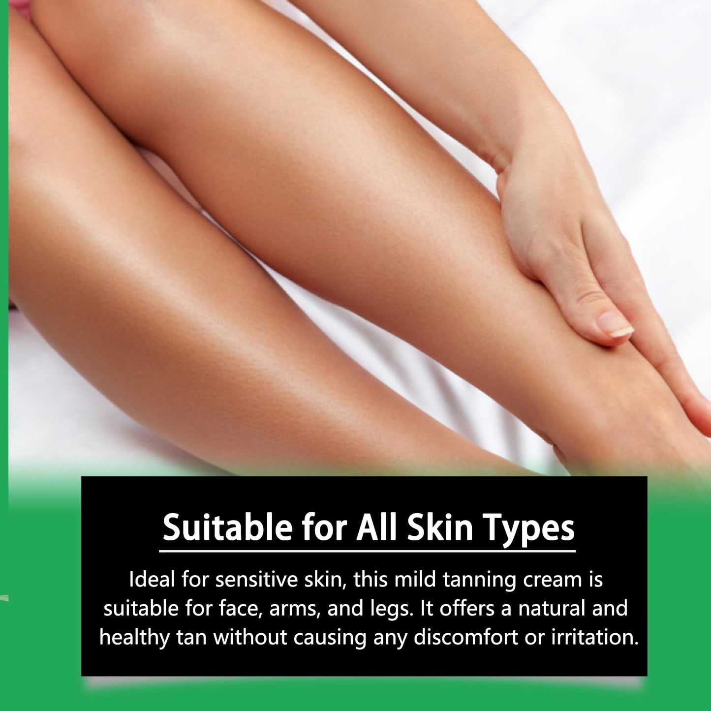 AmiCera Tanning Moisturiser, Extreme Intensifying Tanning Cream, Tanning Enhancers for Sunbed Sun Sunkissed Tan Tinted Moisturiser Body, Men & Women, Fast Absorbing Lightweight, Watermelon 100g