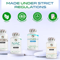 Mega Strong Magnesium Capsules 400mg | 240 Easy to Swallow Supplements | 8 Months Supply | Reduce Tiredness and Fatigue