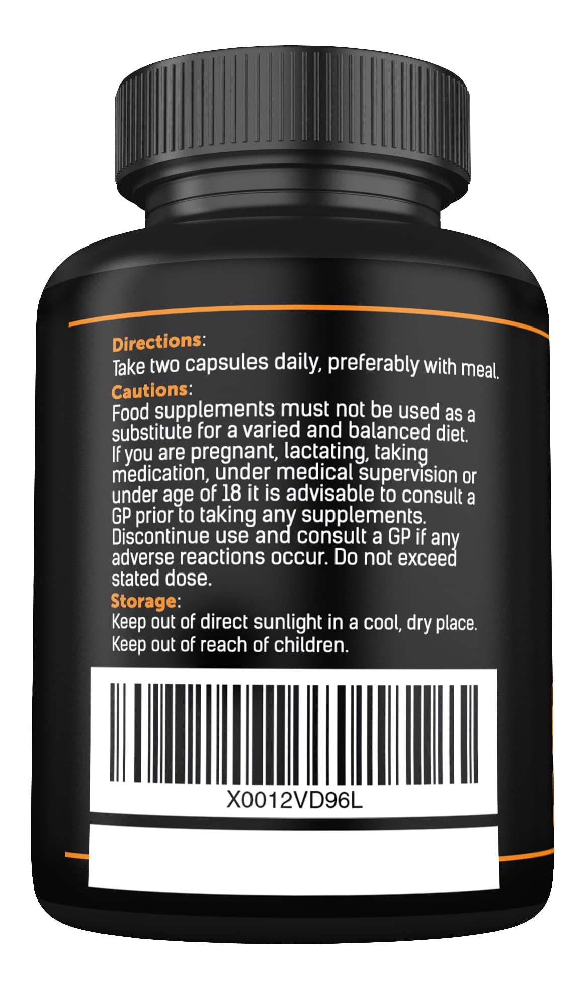 Organic Turmeric Capsules High Strength and Black Pepper with Active Curcumin with Ginger 1380mg - Advanced Tumeric - Each 120 Veg Capsule is Organic
